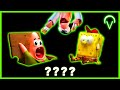 16 SpongeBob Patrick 3D PART 3 🔊 "Candy!!" 🔊 Sound Variations in 65 Seconds