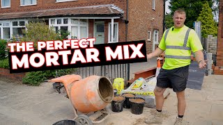 Bricklaying tips- How to mix mortar
