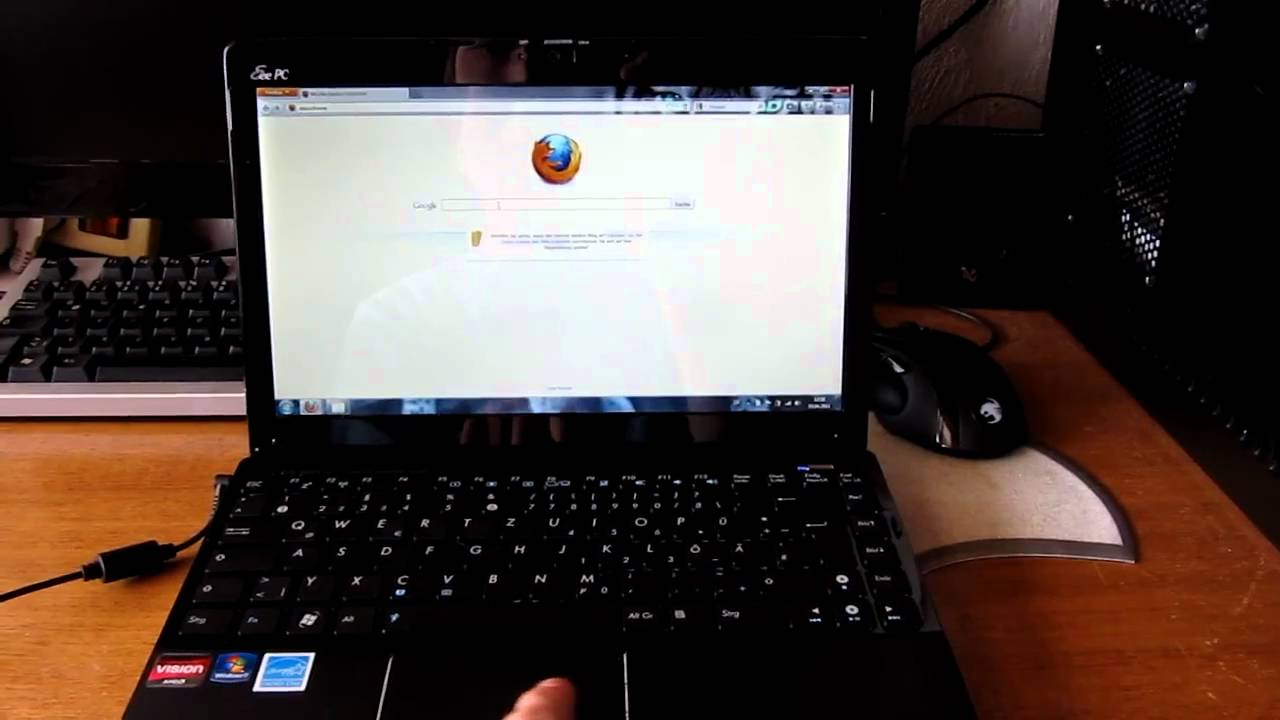 Asus Eee Pc 1215b Touchpad Defective Youtube