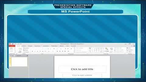 Class-5 ch-7 Microsoft PowerPoint 2010