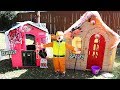 Pretend Play Halloween Trick Or Treating For Candy In Paw Patrol Costume