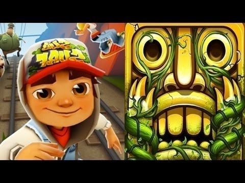 Temple Run 2 VS Subway Surfers iPad Gameplay HD #87 