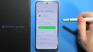 Motorola Signature: How To Enable/Disable Microphone Access