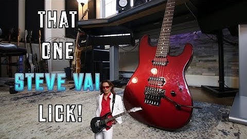 That One Steve Vai Lick!