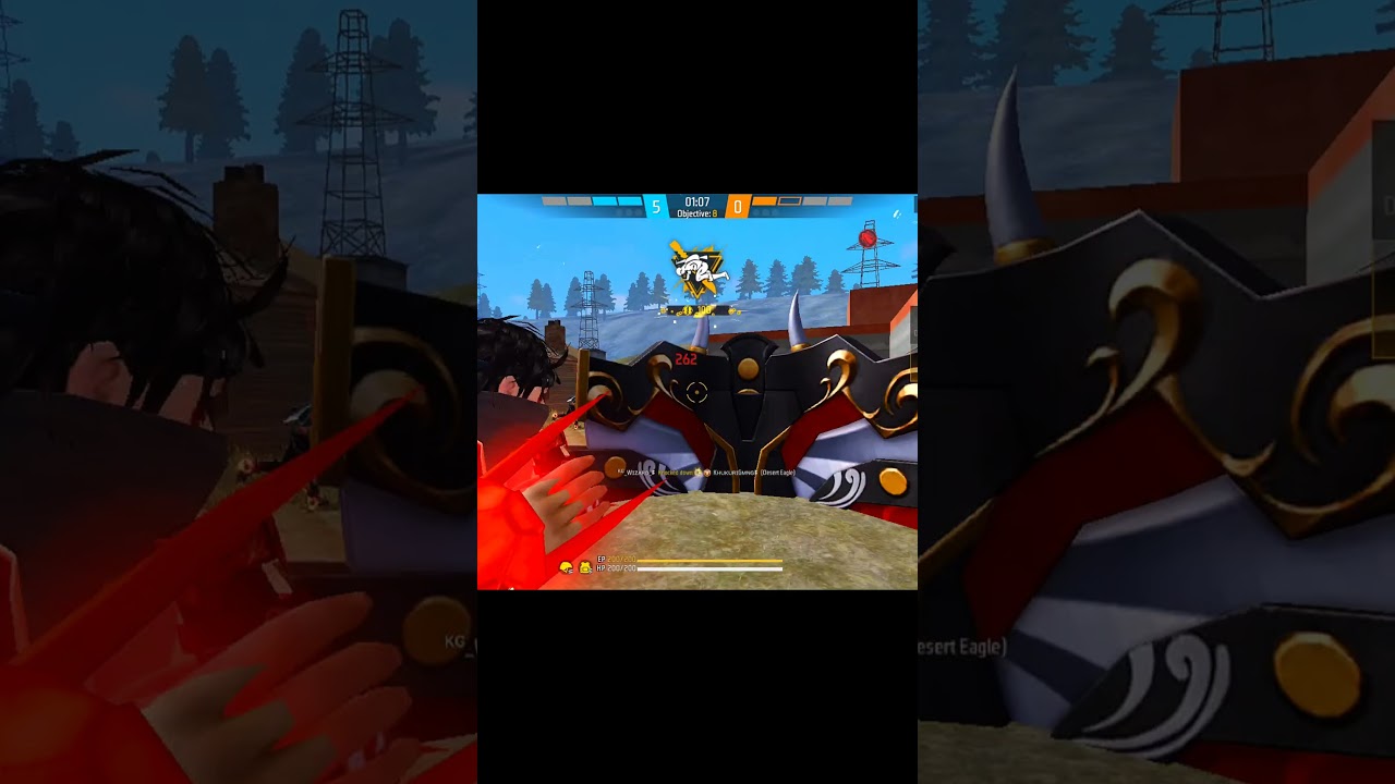 IMPOSSIBLE🍷🗿 |#shorts #wizardgaming97 #freefire #short