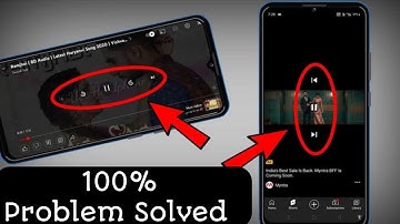 How to remove play pause button from youtube shorts and long video
