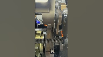 卧式双头倒角"Horizontal Double-End Chamfering & Tapping Machine #smartmanufacturing #machine