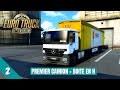 Ets 2  raliste   144  2 premier camion  boite en h 