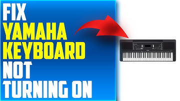 How To Fix Yamaha Keyboard Not Turning On (Quickly Solve The Issue With These Simple Steps)
