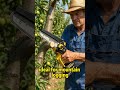 so satisfying &amp; relaxing.#chainsaw #powertools #yardwork #minichainsaw #ToolReview#buyjoystore