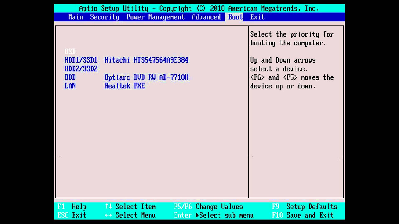 Update New Toshiba How-To: Setting The System Boot Priority in Bios