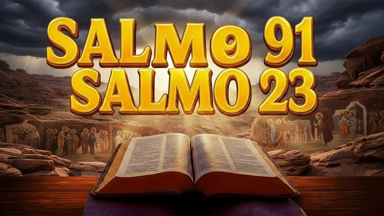 ORAÇÃO DO DIA 25 DE FEVEREIRO - SALMO 91 e SALMO 23 | As duas ORAÇÕES MAIS PODEROSAS da BÍBLIA