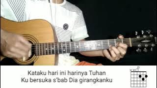 Kunci Gitar Lagu Rohani Kristen, Kumasuki gerbangnya.