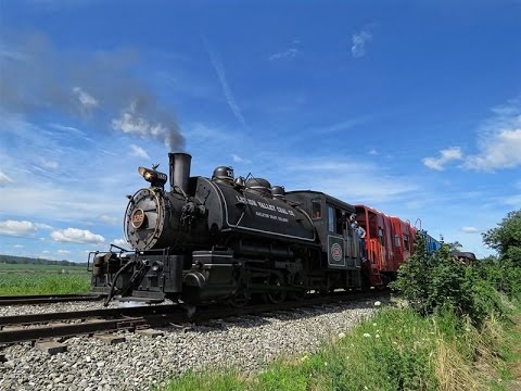 Allentown & Auburn Railroad Steam Train Rides (2016) [HD] - YouTube