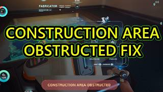 Subnautica 2 Scout Ray Chassis Construction Area Obstructed Fix. How to Build Scout Ray Chassis @ApeKnightGaming