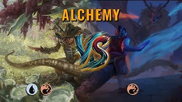 MTG Alchemy - Izzet Control by CunicoliGoblin VS Mono Red Aggro by Carlo