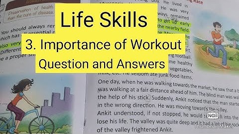 Class 4th || Life Skill || M V  || 3 . Importance Of Workout || Question and Answers