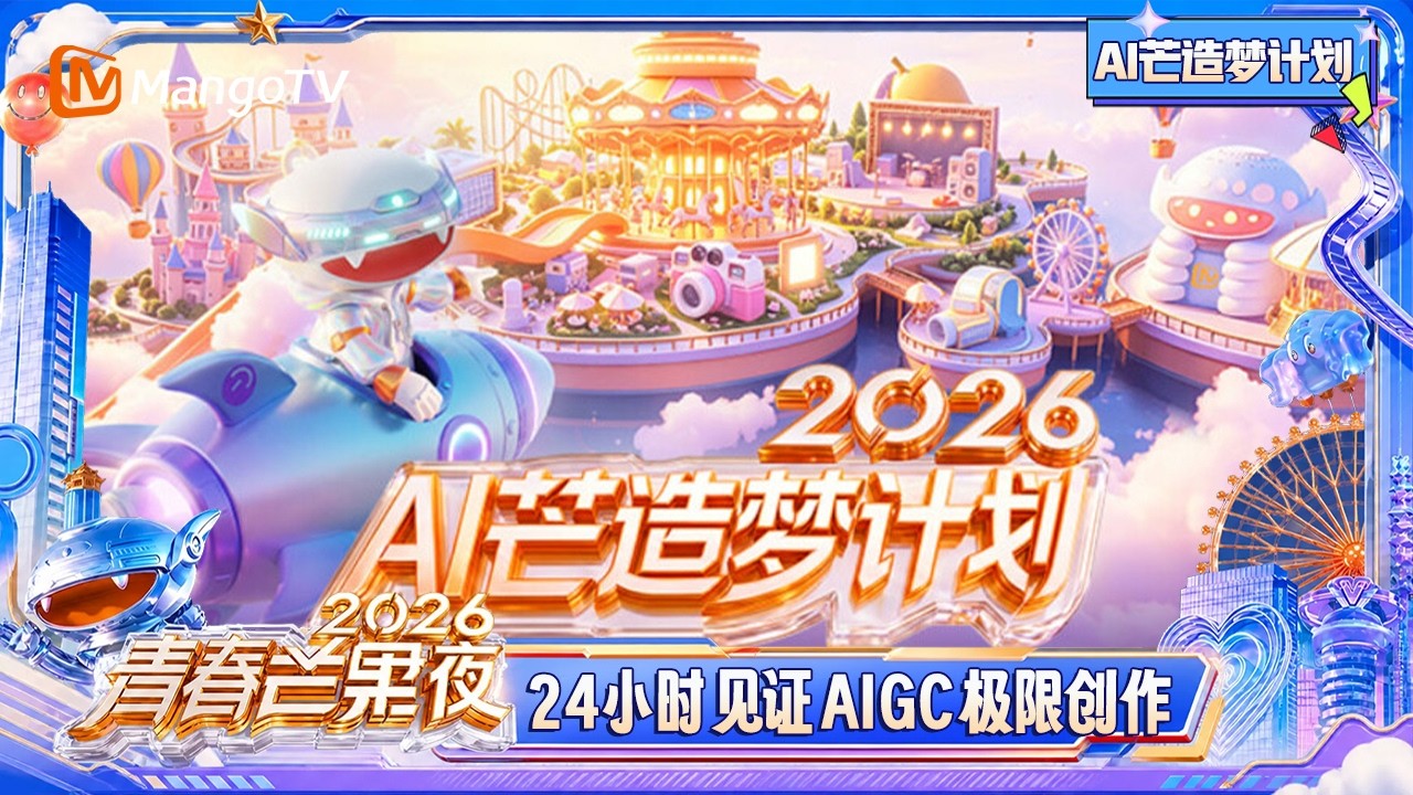 FULL《青春芒果夜2026》AI芒造梦计划:24小时见证AIGC极限创作|Mango Youth Night 2026|Mango TV 縮圖