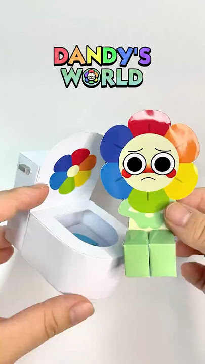 Download lagu Dandy’s World Dandy x Tisha💗 Best friend.. or emergency tissue? 🧻 #dandysworld #papercraft #diy
