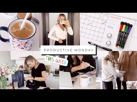 Productive Day! Monday Routines and habits. New stuff for fall, budgeting & cleaning thumbnail