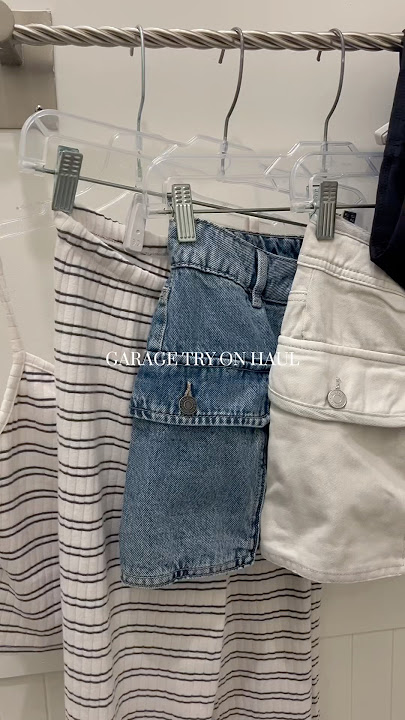 garage try on haul ⭐️ #garage #clothing #clothingbrand #clothinghaul #clothingstore #clothingdesign