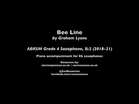 bee-line-by-graham-lyons.-piano-accompaniment.-(abrsm-grade-4-saxophone)