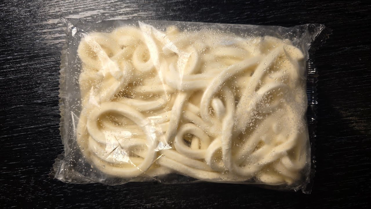冷凍うどんの一番美味しい食べ方が決まりました。