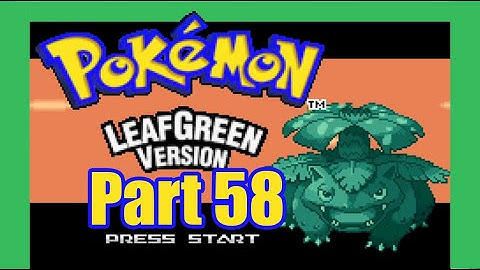 Pokemon Leaf Green Walkthrough Part 58 - Cinnabar Island and the Fossil Pokemon