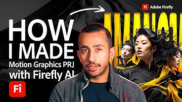 I Created Pro Motion Graphics in 2 Hours Using AI (Firefly)