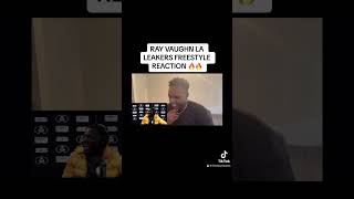 Ray got Bars after Bars forreal 🔥 #rayvaughn #freestylereaction #laleakers