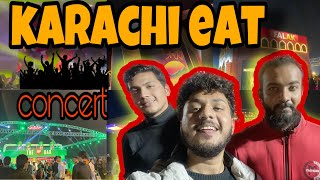 karachi eat | youngstunners concert 😱😳 #vlogging