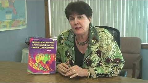 Differentiated Activities and Assessments Using the Common Core