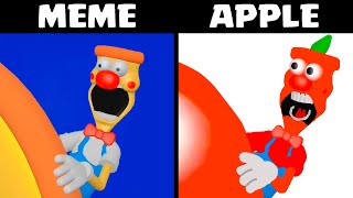 Pizza Tower Meme but All Becomes Apple