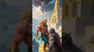 ⚡ The Theft of Thor’s Hammer | Norse Mythology Shorts #marvel  #thor  #zeus #facts