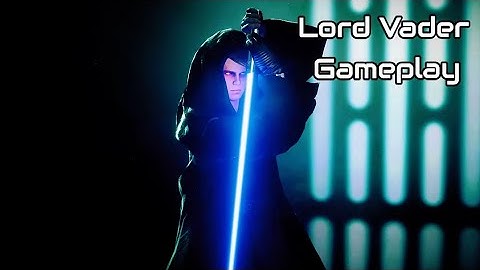 Lord Vader Gameplay Star Wars Battlefront 2