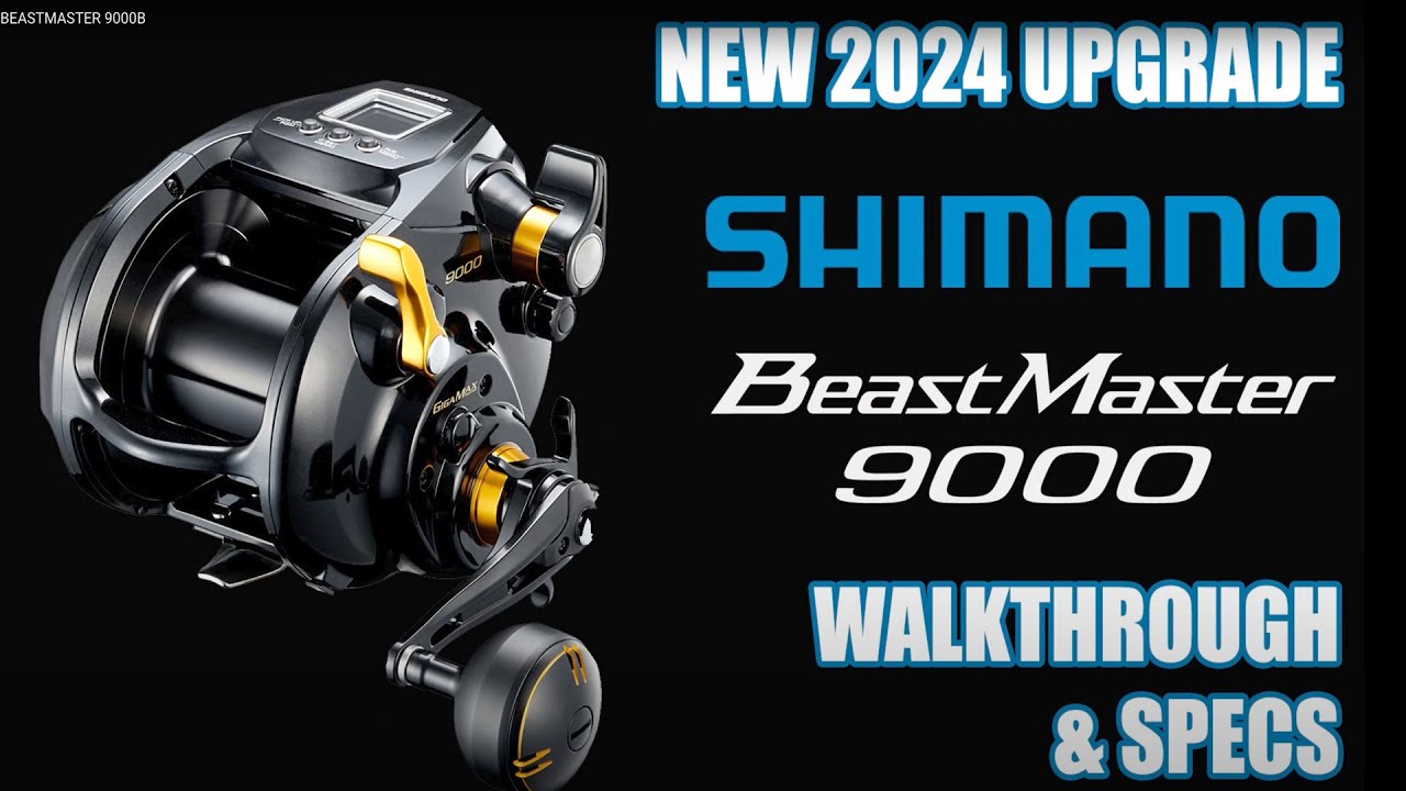 Shimano Beast Master 9000 ZB Type blade Power Airlight Electric Reel good