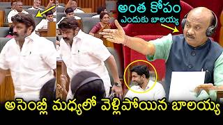 హ ఆగవయయ Mla Balakrishna Walk Out From Embly Nara Lokesh Ayyanna Patrudu Filmylooks