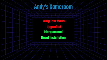 Arcade1Up Star Wars Mods - Marquee & Bezel Upgrades!