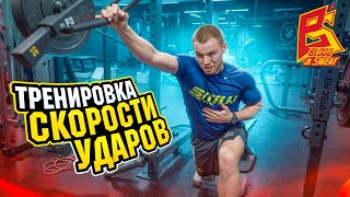 Удар будет как выстрел / Тренировка взрывной силы и скорости удара Тимура Золотого Мусаева - 3 