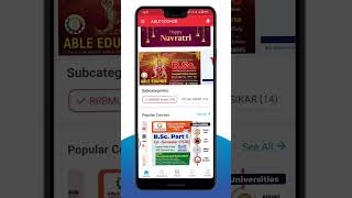 Happy Navratri I ABLE EDUHUB APP I B.Sc. Online Course Festival Offer screenshot 2