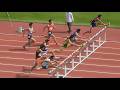 予選・決勝 男子110mH U20日本選手権陸上2026