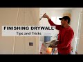 Drywall finishinglearning from a master