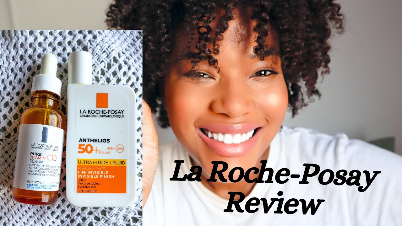 Dem stress Næsten La Roche Posay Review: Vitamin C Serum & Anthelios SPF - YouTube