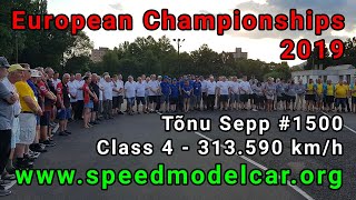 Speed Model Car | 20190726 T.Sepp 5cc #1500 Pecs 313.590km/h