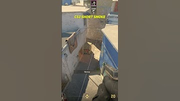 CS2 Short Smoke From T Spawn Mirage #shorts
