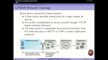 DIAG/IOT 2020 Lecture 9: Low-Power Wide-Area Networks (Part 1)