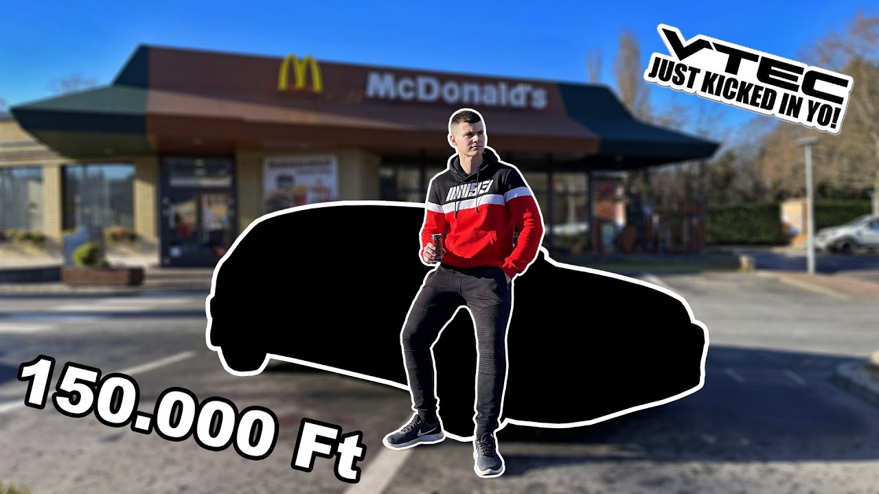 Hondát vettem 150.000Ft-ért 💶 - Az igazi telepi hülyegyerek autó? 🤔😱