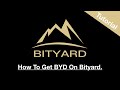 How to get BYD on Bityard