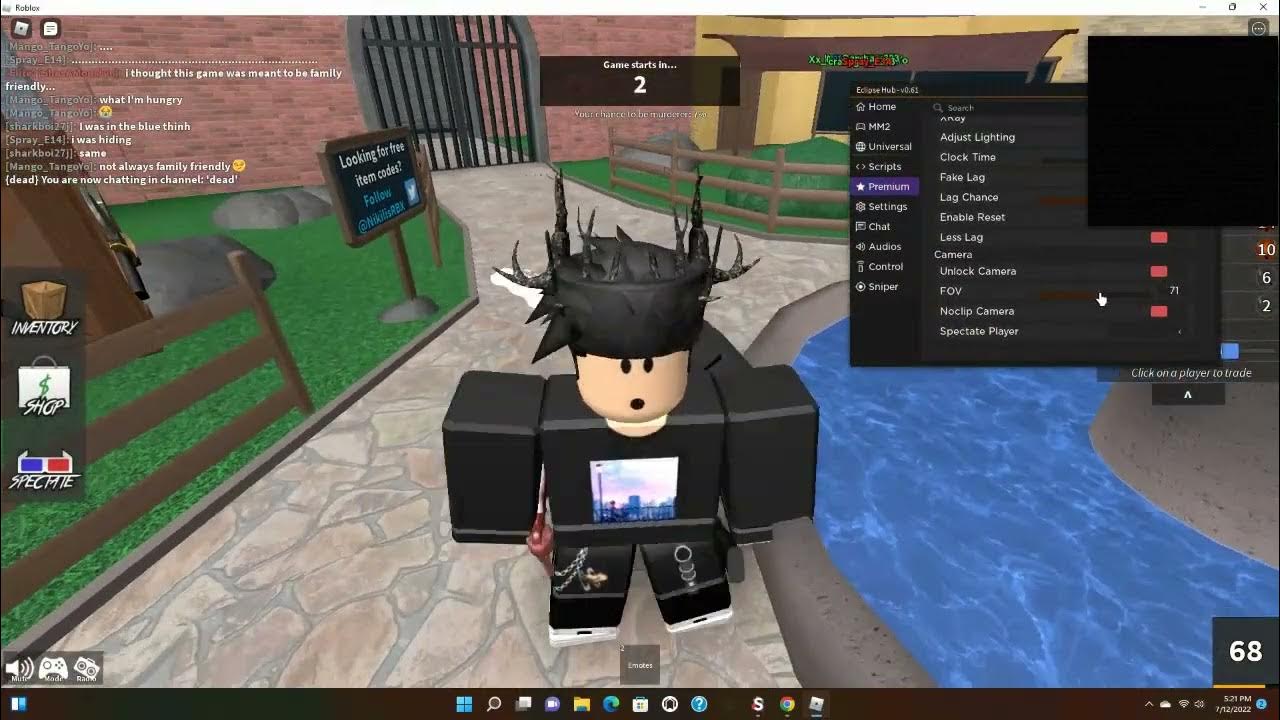 Roblox mm2 scripts (pastebin) YouTube