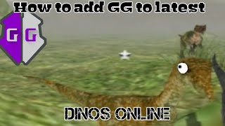 How to Add GG to latest Dinos Online version|4.3.5|2023 screenshot 3